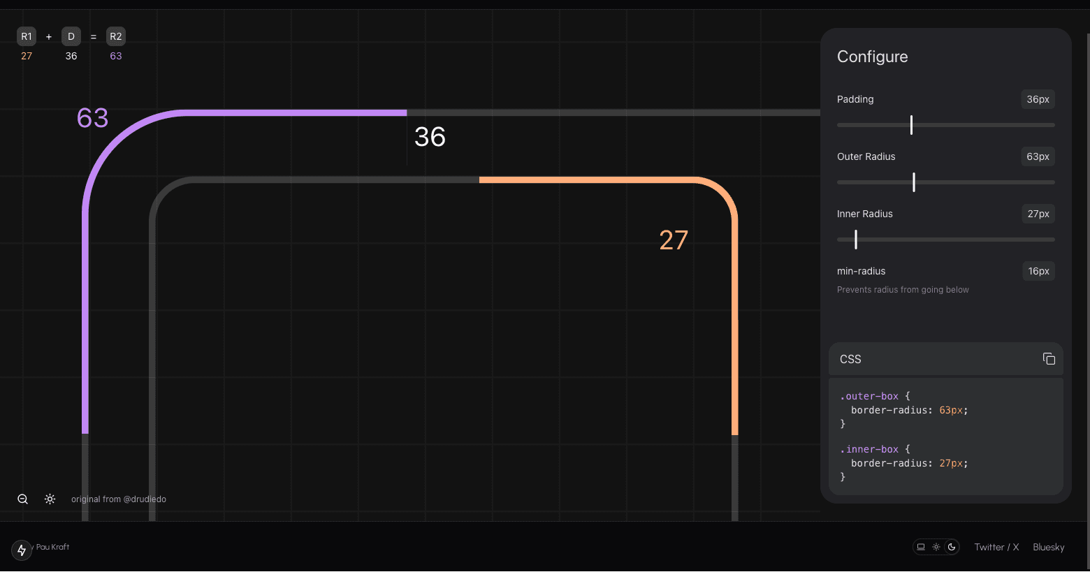 Radius Calculator Preview